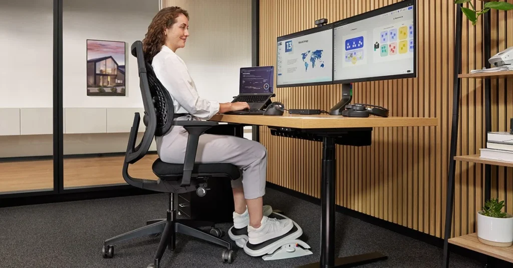Meja Kantor Desain Ergonomis untuk Kesehatan Punggung