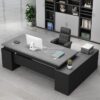 Meja Direksi Minimalis L Shape Desain Modern
