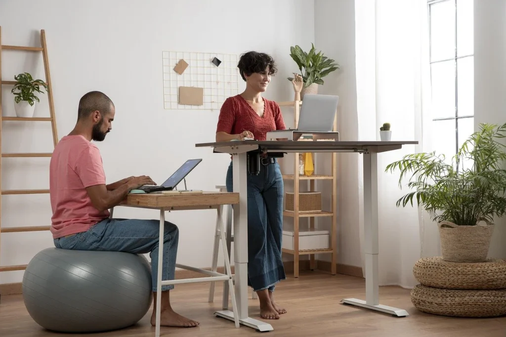 Meja Kantor Adjustable untuk Fleksibilitas Kerja