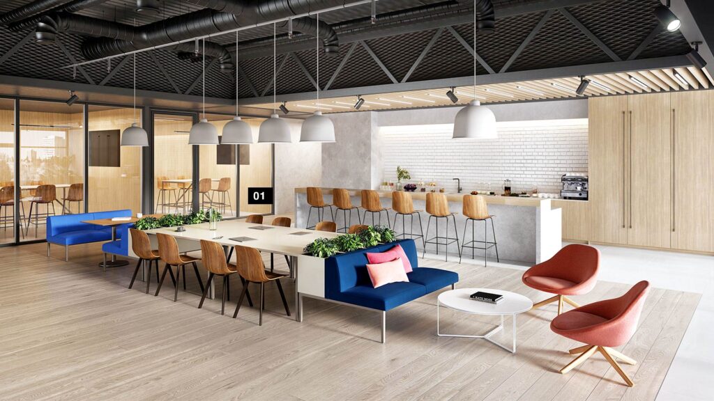 Konsep Workspace Scandinavian