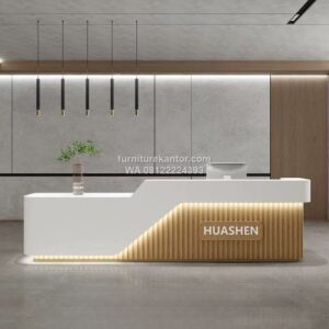 Meja Counter Kantor Minimalis Modern Multifungsi