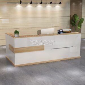 Meja Lobby L Shape Minimalis Modern