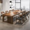 Meja Meeting Kantor Minimalis Modern Dengan 8 Kursi