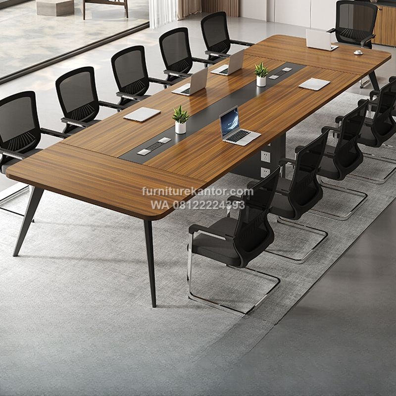Meja Meeting Minimalis Panjang Untuk 12 Orang
