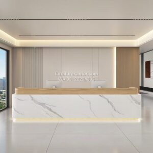 Meja Penerima Tamu Kantor Minimalis Modern