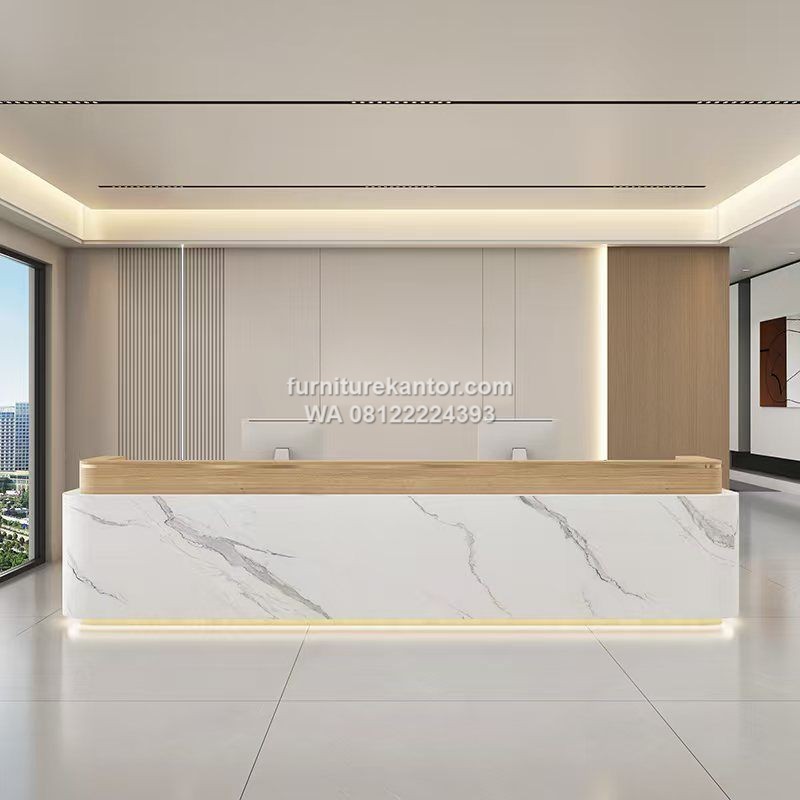 Meja Penerima Tamu Kantor Minimalis Modern
