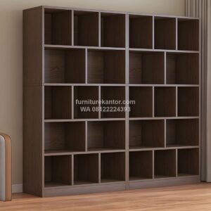 Rak Buku Kantor Besar Minimalis Modern