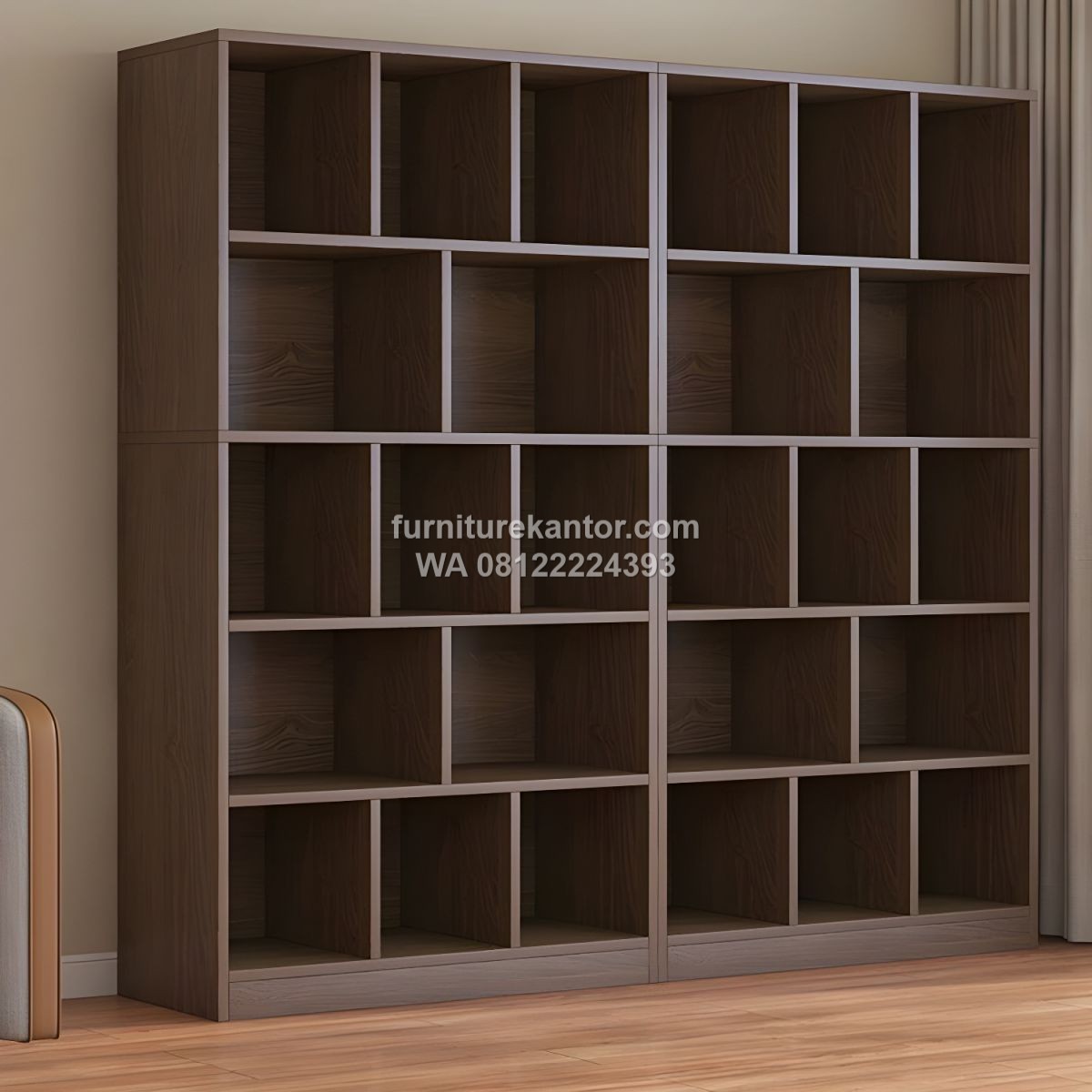 Rak Buku Kantor Besar Minimalis Modern