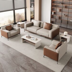 Set Sofa Ruang Tunggu Kantor Minimalis Modern