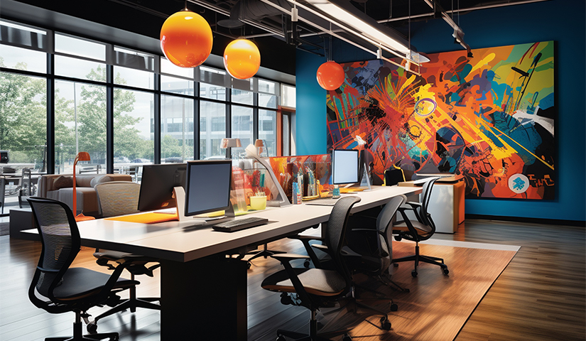 Workspace Instagramable dengan Furniture Stylish