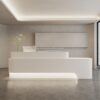 Meja Resepsionis Kantor Minimalis Modern Berkualitas
