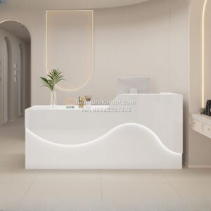 Meja Resepsionis Kecil Untuk Salon Minimalis Multifungsi