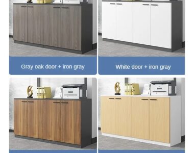 Lemari Arsip Besi dan Kayu