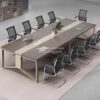 Meja Meeting Eksekutif Desain Minimalis 8 Orang