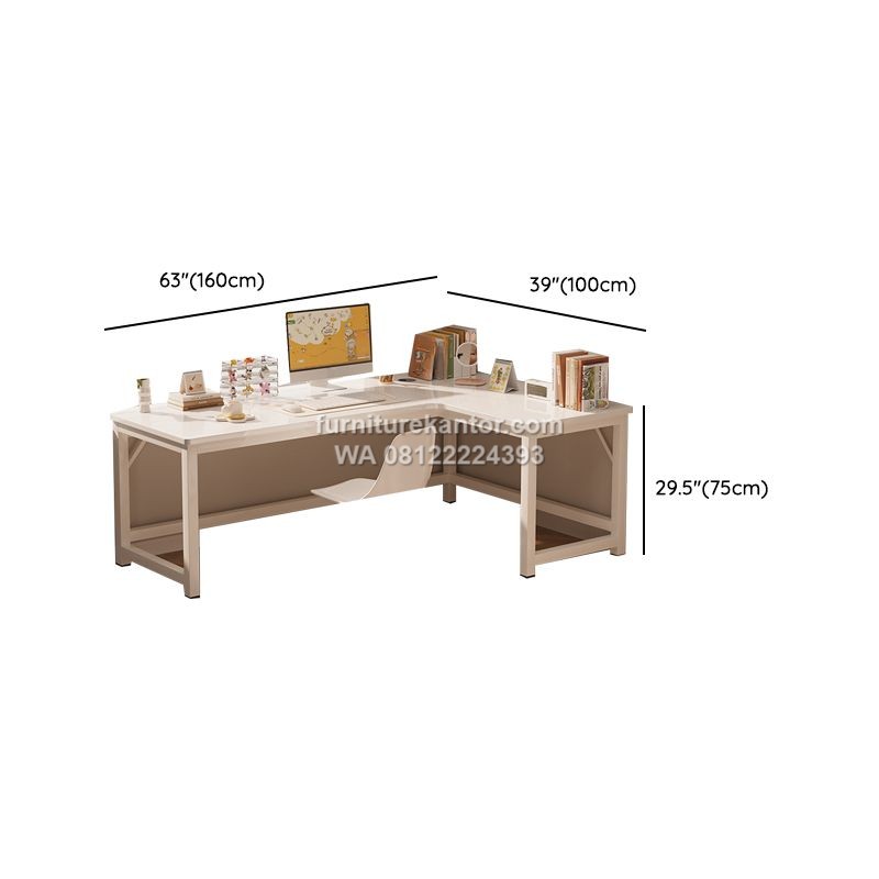 Meja Belajar Sudut Desain Minimalis Modern Terbaru 1 Meja Belajar Sudut Desain Minimalis Modern Terbaru
