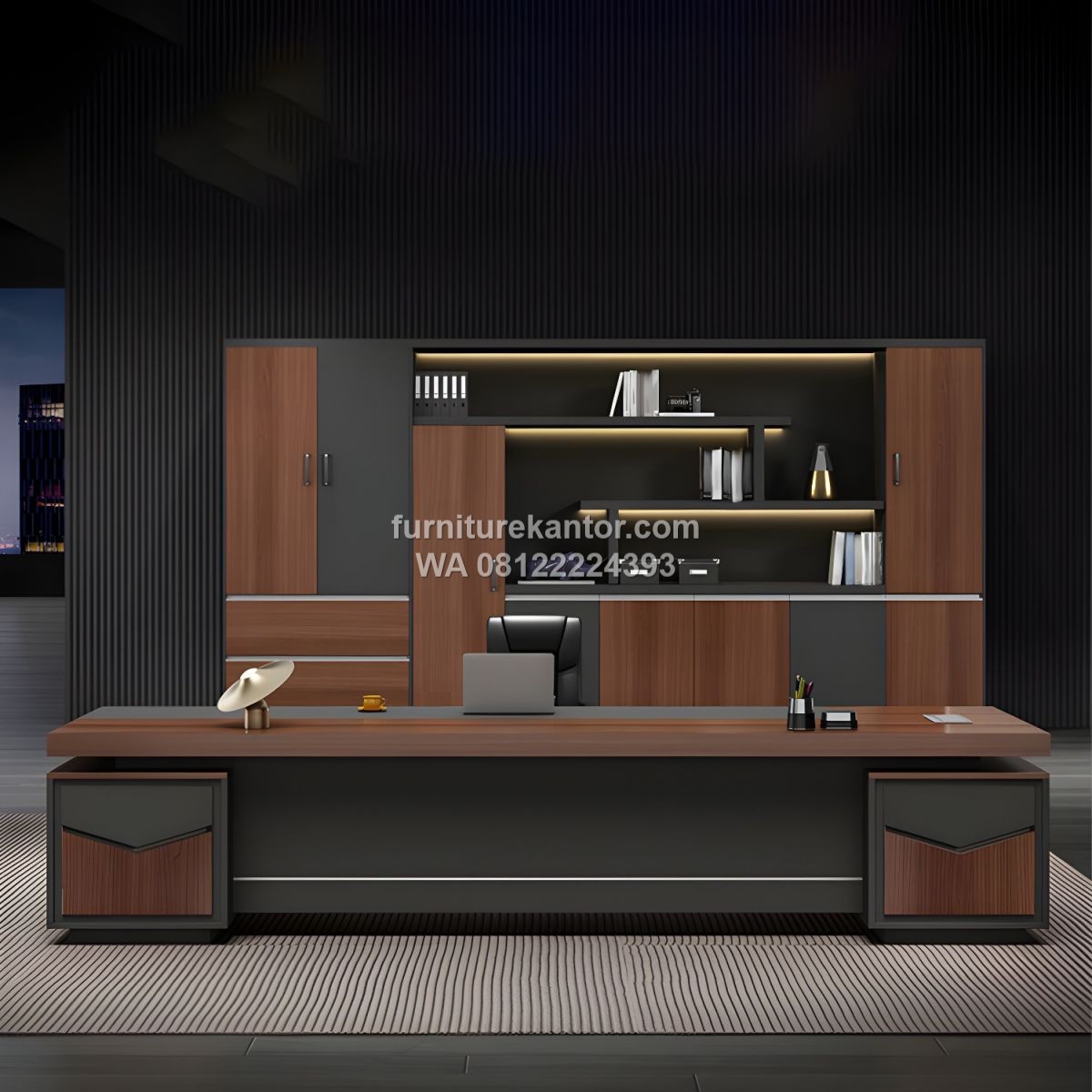 Meja Direktur Desain Ergonomis Untuk Kantor Modern 1 Meja Direktur Desain Ergonomis Untuk Kantor Modern