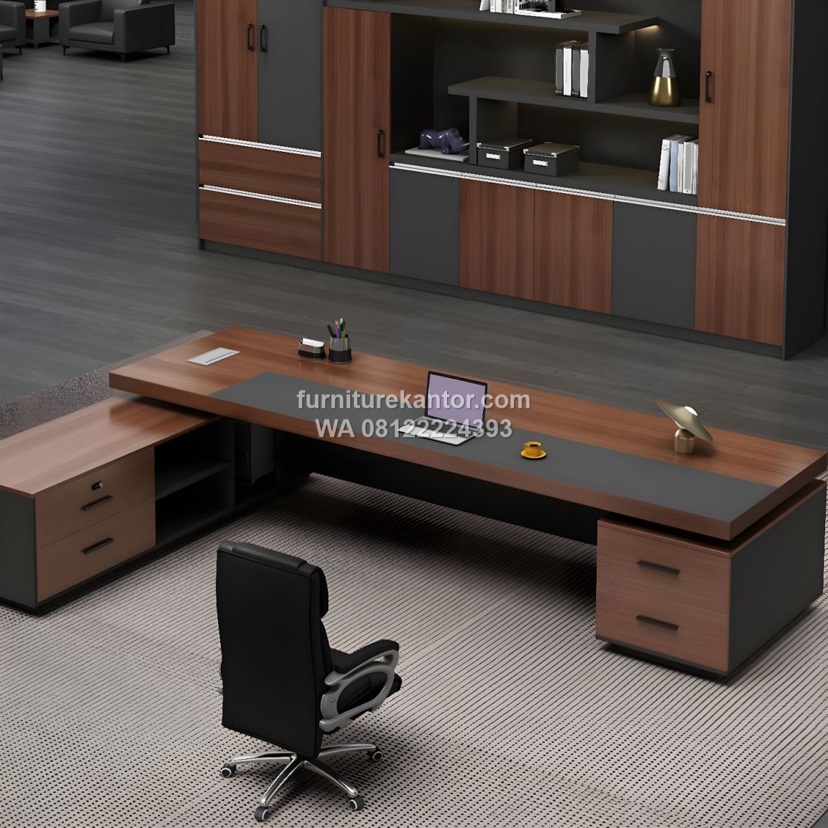 Meja Direktur Desain Ergonomis Untuk Kantor Modern 2 Meja Direktur Desain Ergonomis Untuk Kantor Modern