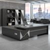 Meja Direktur Executive Dengan Storage Samping Premium