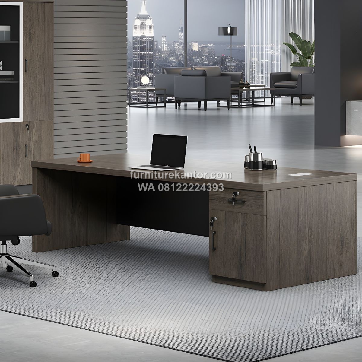 Meja Direktur Executive Minimalis Elegan Premium 1 Meja Direktur Executive Minimalis Elegan Premium
