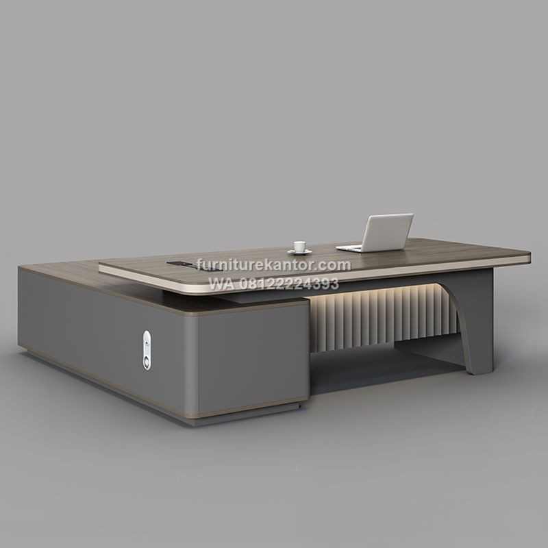 Meja Direktur Kantor Desain Futuristik Minimalis Premium 1 Meja Direktur Kantor Desain Futuristik Minimalis Premium