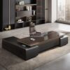 Meja Direktur Kantor Mewah Modern L Shape