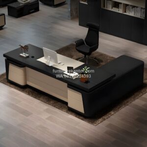 Meja Direktur Minimalis Desain Eksklusif Kantor Masa Kini