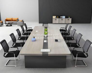 Meja Meeting 10 Orang Minimalis Modern Berkualitas