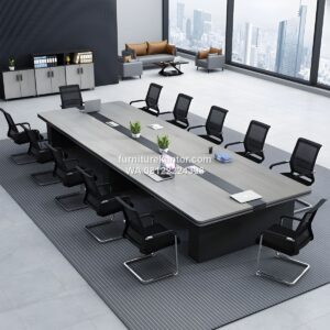 Meja Meeting 10 Orang Minimalis Modern Berkualitas