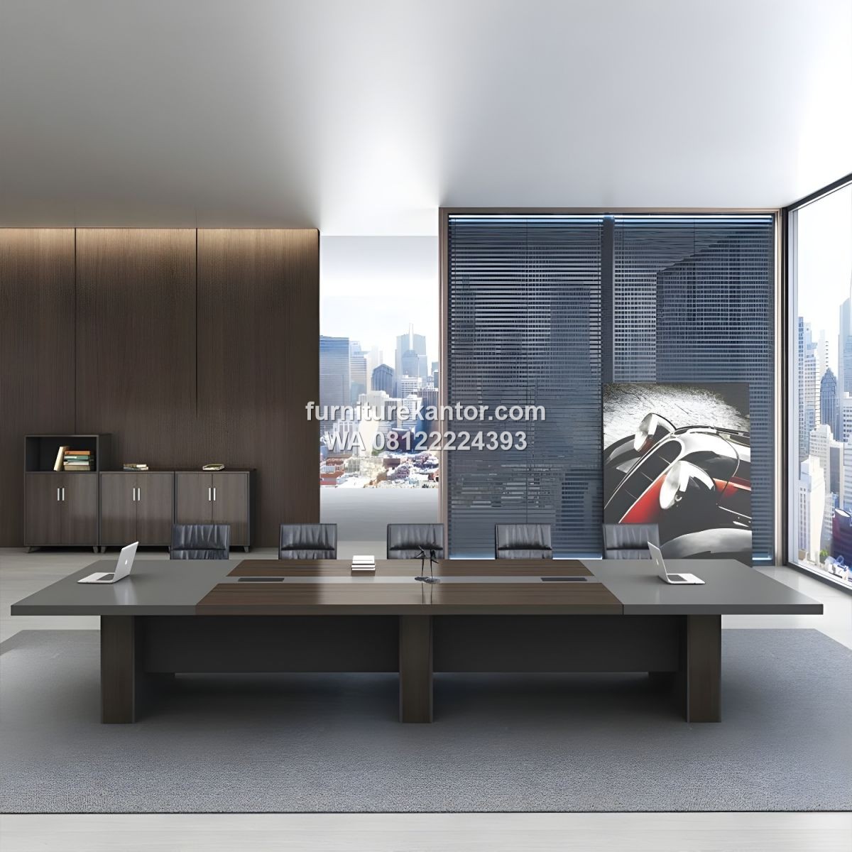 Meja Meeting Kantor Minimalis Modern Untuk 10 Orang 3 Meja Meeting Kantor Minimalis Modern Untuk 10 Orang