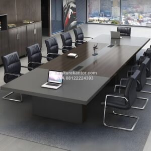 Meja Meeting Kantor Minimalis Modern Untuk 10 Orang