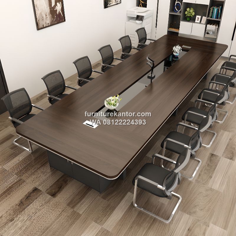 Meja Meeting Minimalis Besar Dengan Penyimpanan Meja Meeting Minimalis Besar Dengan Penyimpanan