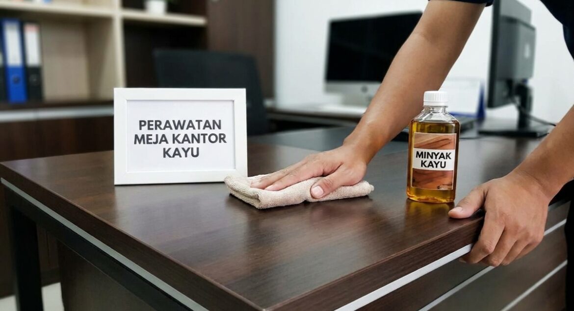 Merawat Meja Kantor Kayu