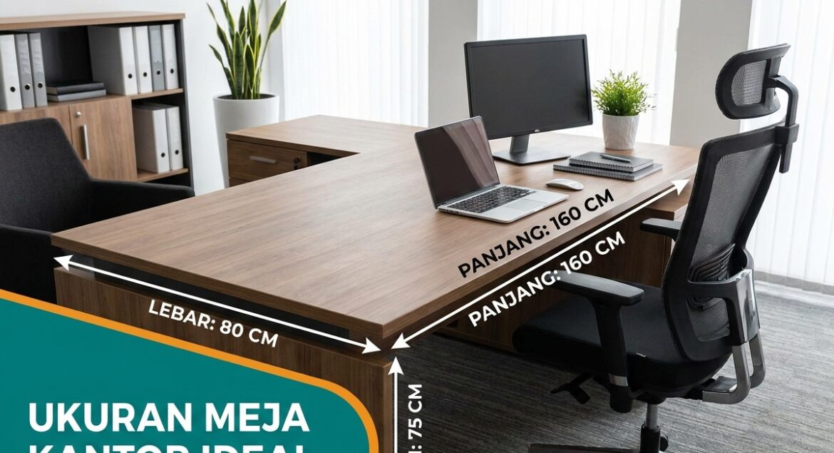 Ukuran Meja Kantor yang Ideal