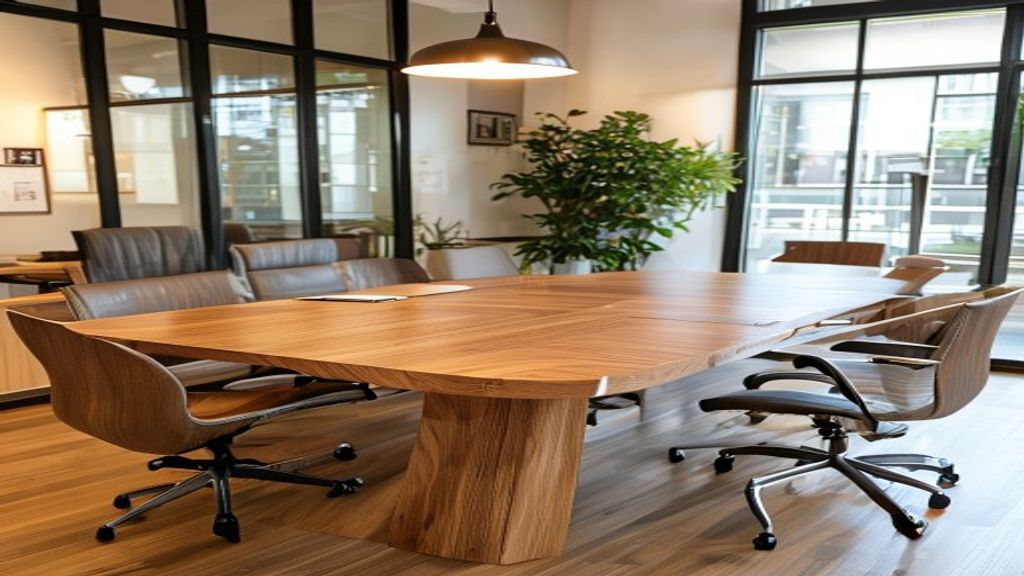 Meja Rapat Kayu vs Meja Rapat Plywood HPL, Mana yang Lebih Tahan Lama?