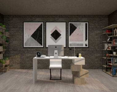 desain interior kantor minimalis