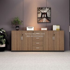 Lemari Arsip 4 Pintu Praktis Siap Pakai di Kantor