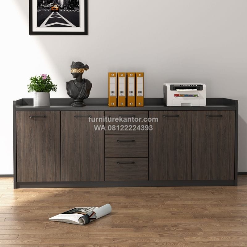 Lemari Arsip Credenza Desain Fungsional Hemat Ruang Kantor Lemari Arsip Credenza Desain Fungsional Hemat Ruang Kantor