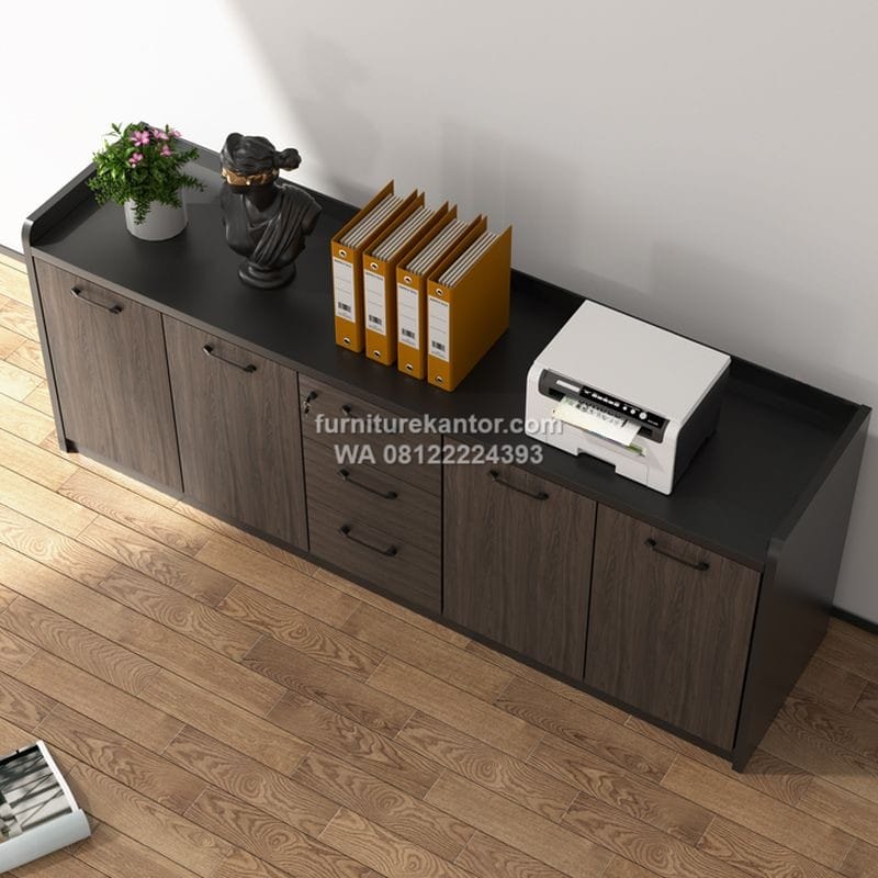 Lemari Arsip Credenza Desain Fungsional Hemat Ruang Kantor 2 Lemari Arsip Credenza Desain Fungsional Hemat Ruang Kantor