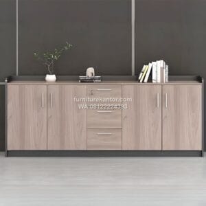 Lemari Arsip Credenza Modern untuk Kantor Modern