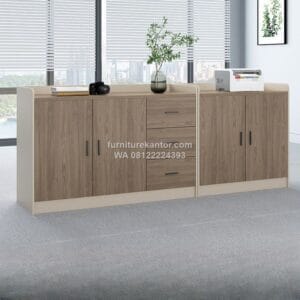 Lemari Arsip Filing Cabinet Stylish dengan Sistem Rapi