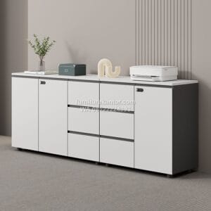 Lemari Arsip Filing Cabinet Tampilan Elegan Cocok untuk Kantor Modern