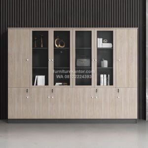 Jual Furniture Kantor Terlengkap Bergaransi 2 Lemari Arsip Modern Modern untuk Arsip Perusahaan