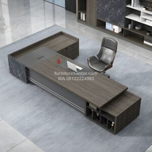 Meja Direktur Premium Untuk Ruang Pimpinan Modern