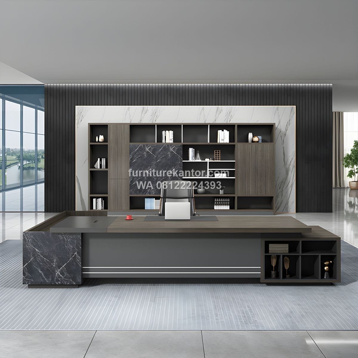Meja Direktur Premium Untuk Ruang Pimpinan Modern Meja Direktur Premium Untuk Ruang Pimpinan Modern