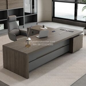 Meja Pimpinan Desain Futuristik Modern