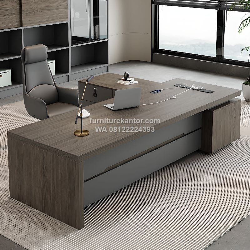 Meja Pimpinan Desain Futuristik Modern