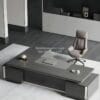 Meja Pimpinan Kantor Minimalis Desain Elegan