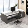 Meja Pimpinan Minimalis Modern Finishing HPL