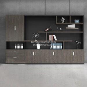 Jual Furniture Kantor Terlengkap Bergaransi 57 Rak Lemari Arsip Tampilan Elegan Cocok untuk Kantor Modern