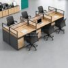 Meja Kerja Workstation Partisi Untuk 6 Orang